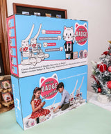 Kate 58mm Round Fridge Magnet Maker Machine (With Gift Box + 100 Sets Consumables)