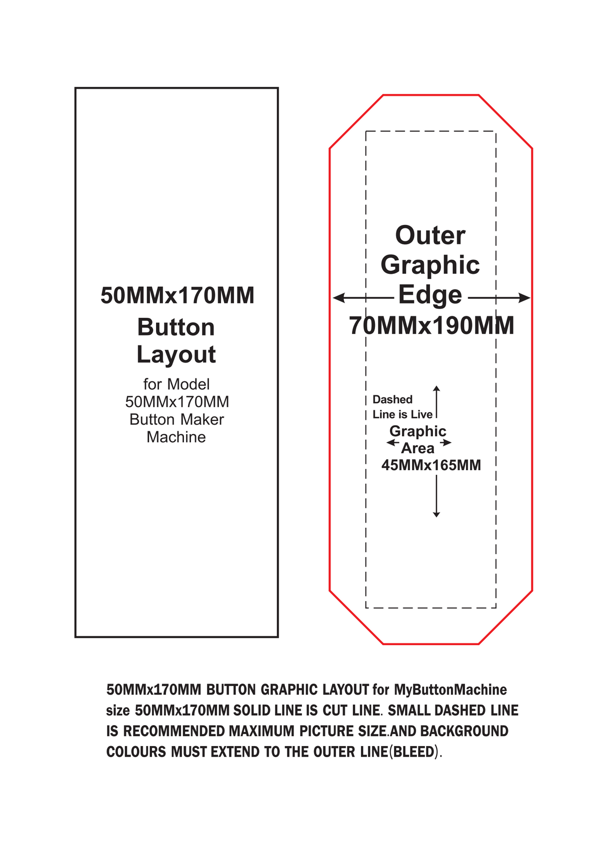 50x170mm