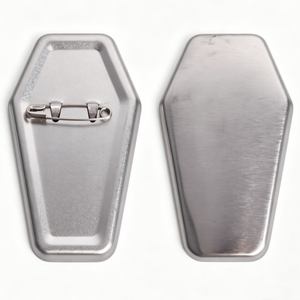 54×40mm(2.1×1.6'') COFFIN SUPPLIES FOR 100 BADGES