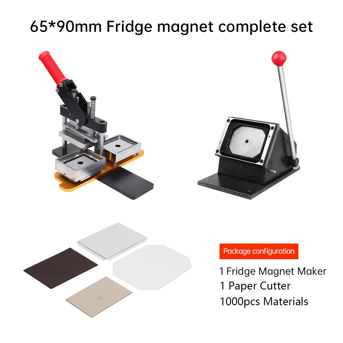 65×90mm(2.6×3.5'') Rectangle Magnet Set