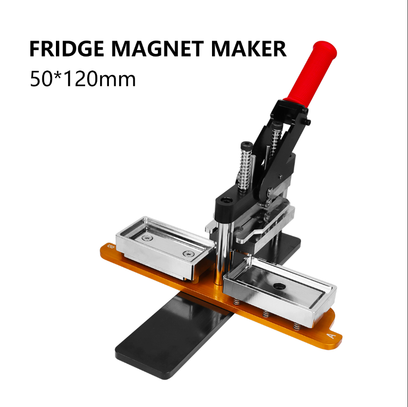 120*50mm Rectangle Magnet button maker machine