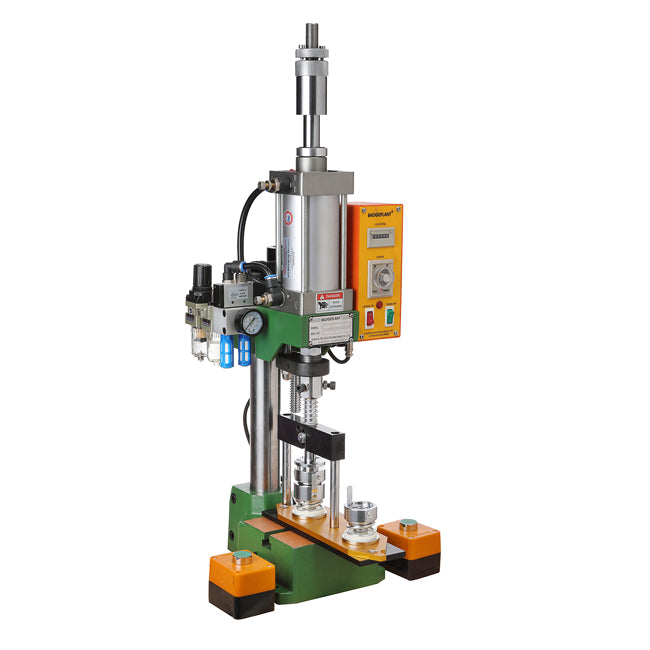 PP300 Pneumatic Magnet button making machine with 58mm mold